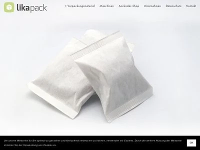 Website von lika pack e.K.