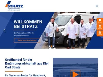 Website von Carl Stratz GmbH & CO. KG