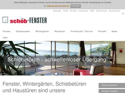 Website von Anton Schöb Fenster- und Treppenbau GmbH & Co. KG