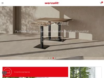 Website von WERZALIT Austria GmbH