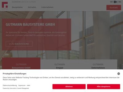 Website von GUTMANN GmbH