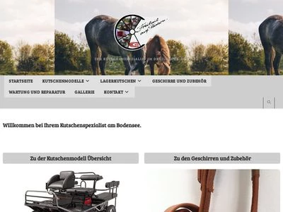 Website von Kutschen Kibele GmbH