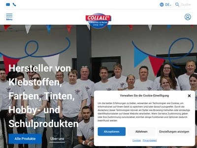 Website von COLLALL B.V.