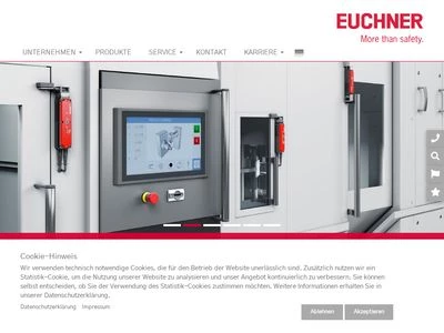 Website von EUCHNER GmbH + Co. KG