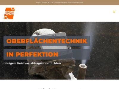 Website von Kerstgens Industrietechnik GmbH