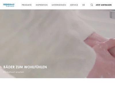 Website von repaBAD GmbH 