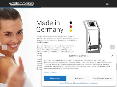 Website von WellenGang GmbH