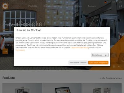 Website von Condor-Werke Gebr. Frede GmbH