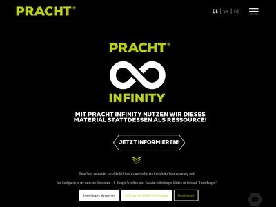 Website von Alfred Pracht Lichttechnik GmbH