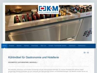 Website von K. & M. Holland GmbH