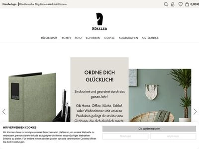 Website von Rössler GmbH