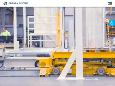 Website von Europa Systems Fördertechnik ESF GmbH