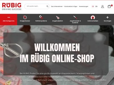 Website von Franz RÜBIG & Söhne GmbH & Co KG