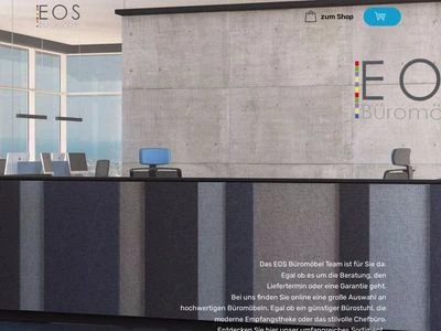 Website von EOS European Office Solution GmbH