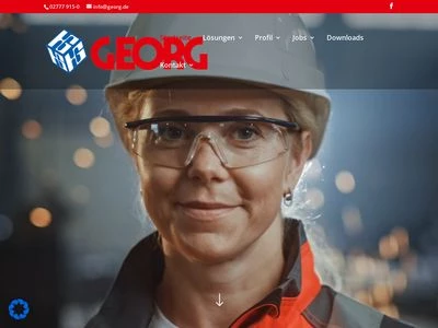 Website von GEORG GmbH