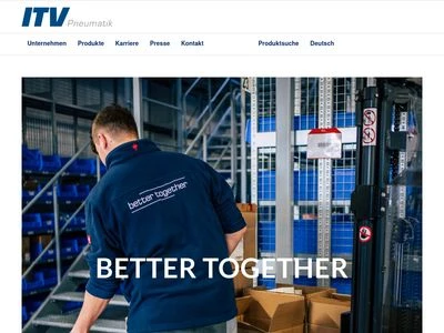 Website von ITV GmbH