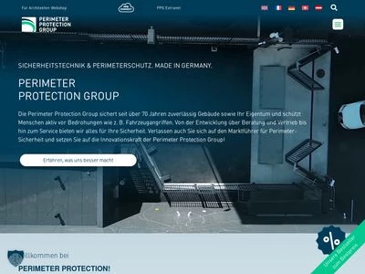 Website von Perimeter Protection Germany GmbH