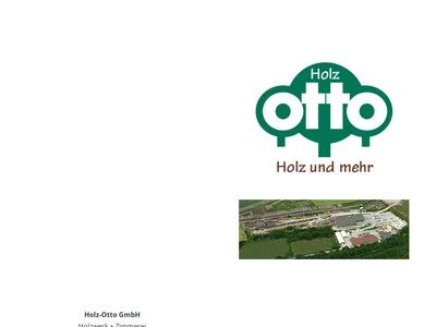 Website von Holz Otto GmbH