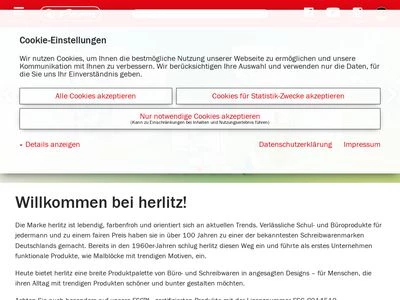 Website von Pelikan Vertriebsgesellschaft mbH & Co. KG