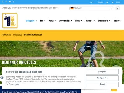 Website von OnlyOne - QU-AX GmbH