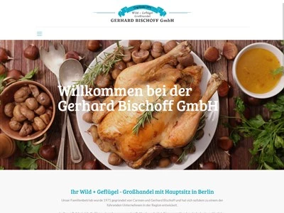 Website von Gerhard Bischoff GmbH