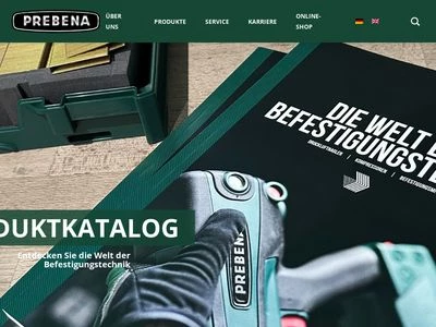 Website von PREBENA Wilfried Bornemann GmbH & Co. KG