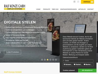 Website von Ralf Konze GmbH