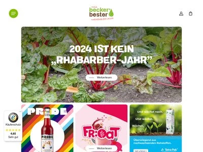 Website von beckers bester GmbH 